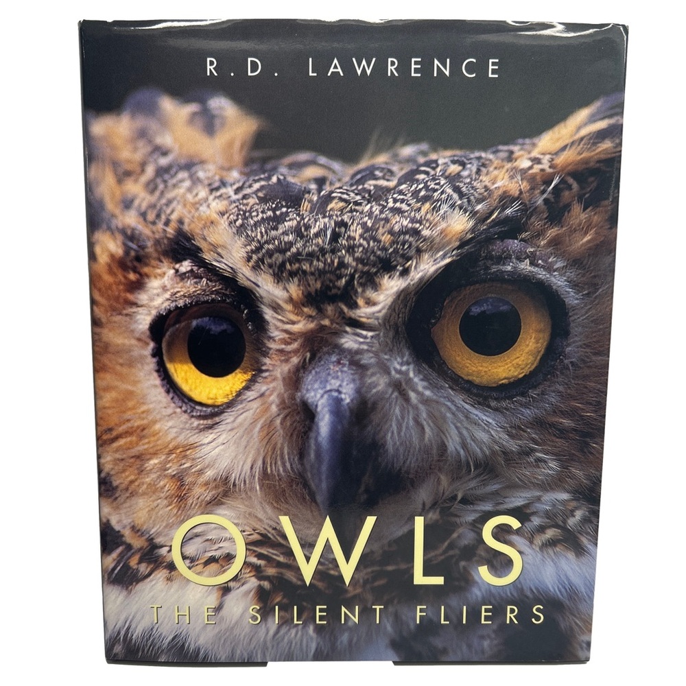 4/$20 Owls The Silent Fliers Hardcover 1997 Edition Book R.D Lawrence